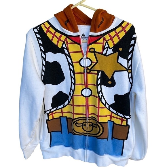 Disney Jackets & Blazers - DISNEY PARKS WOODY HOODIE S S/M